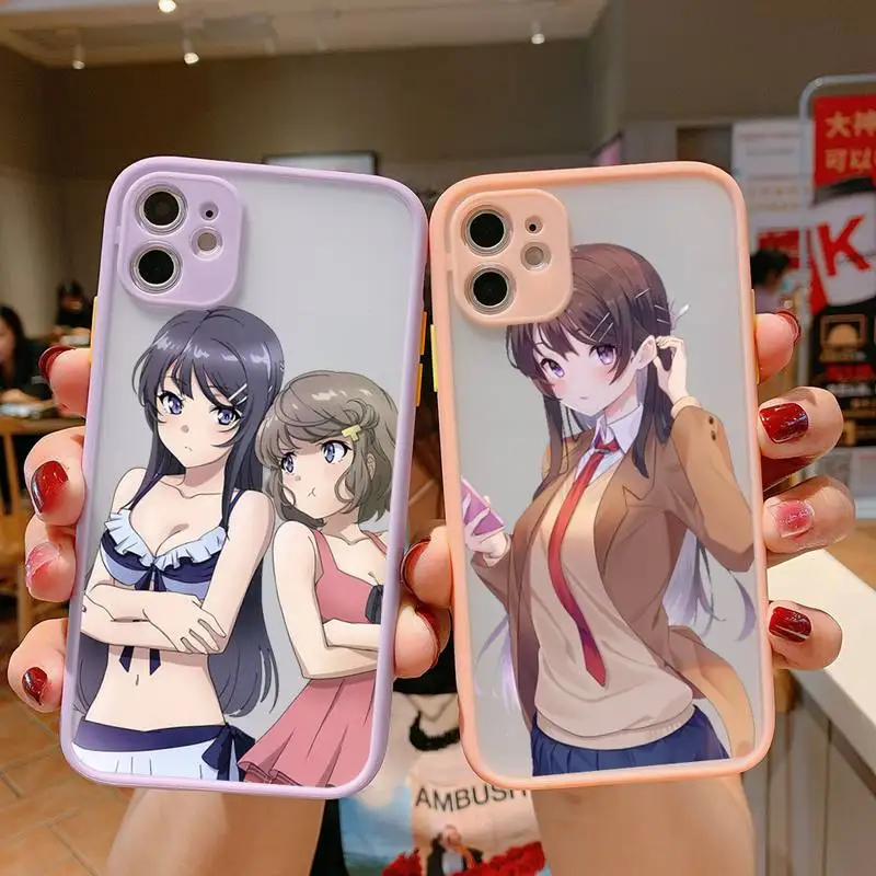 Sakurajima Mai Anime Phone Case for iPhone 11 12 13 mini pro XS MAX 8 7 6 6S Plus X 5S SE 2020 XR case
Sakurajima Mai Anime Phone Case for iPhone 11 12 13 mini pro XS MAX 8 7 6 6S Plus X 5S SE 2020 XR case