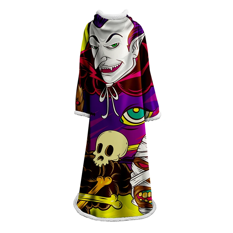3D Skull Sleeves Blanket Terror Cat Microfiber Warm Sherpa Fleece Sofa Blanket Outdoor Plush Coral Manta Drop Shipping
3D Skull Sleeves Blanket Terror Cat Microfiber Warm Sherpa Fleece Sofa Blanket Outdoor Plush Coral Manta Drop Shipping