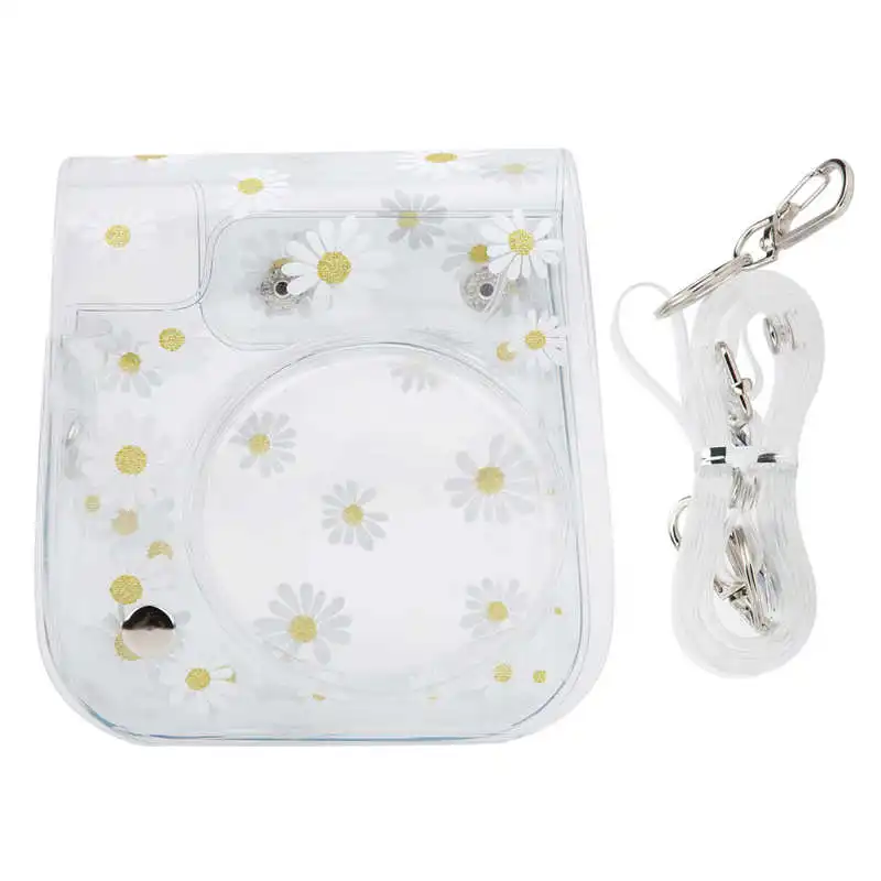 Transparent Small Instant Camera Bag PVC Protector Cover Case with Shoulder Strap for Fujifilm Instax Mini 11/9/8
Transparent Small Instant Camera Bag PVC Protector Cover Case with Shoulder Strap for Fujifilm Instax Mini 11/9/8