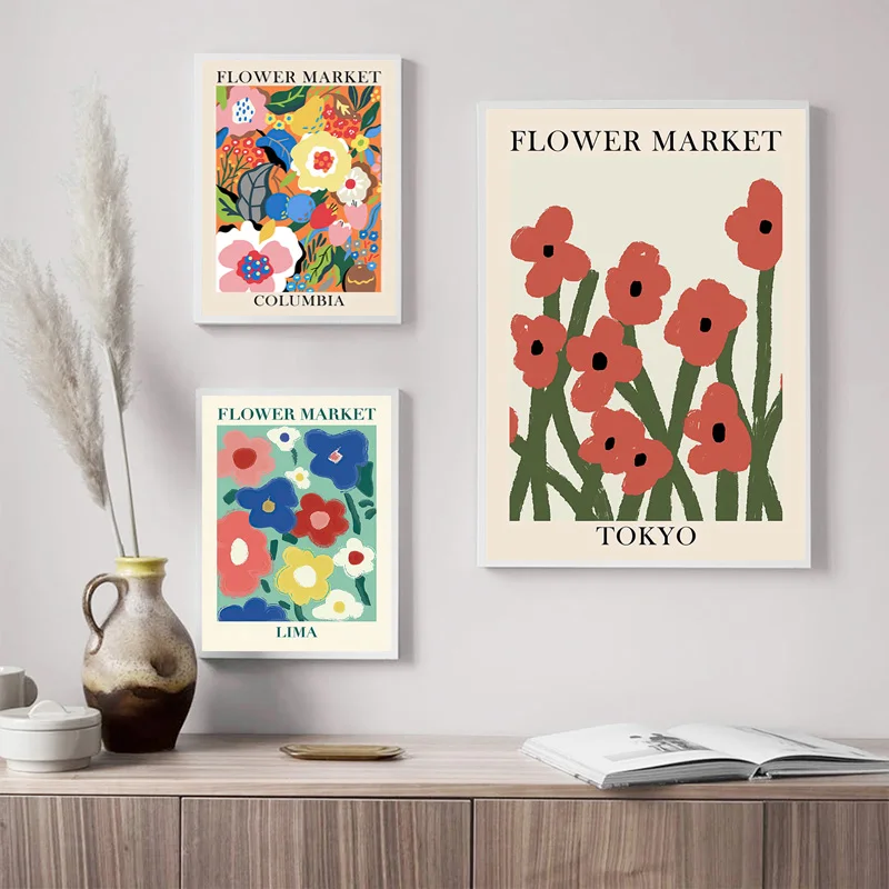 Abstract Colorful Flower Market Matisse Japan Wall Art Canvas Painting Nordic Posters and Prints Wall Pictures Living Room Decor
Abstract Colorful Flower Market Matisse Japan Wall Art Canvas Painting Nordic Posters and Prints Wall Pictures Living Room Decor