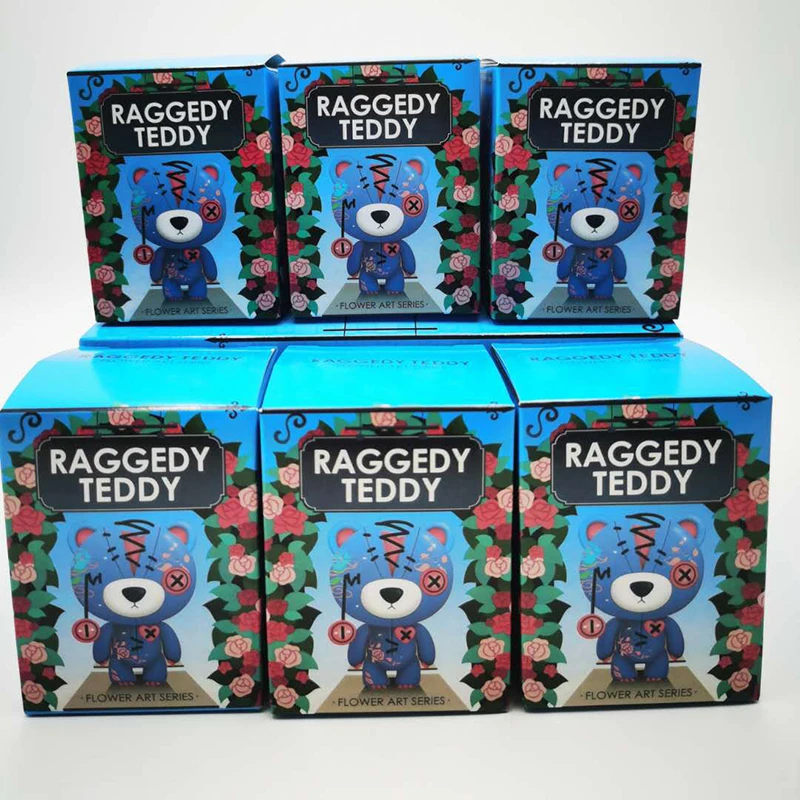 6pcs/set Reggedy Teddy Flower Art SerIes Lily Blue Rose Bellis Sakura Lavander Clover Action Figures PVC Q Mini Model Dolls Gift 
6pcs/set Reggedy Teddy Flower Art SerIes Lily Blue Rose Bellis Sakura Lavander Clover Action Figures PVC Q Mini Model Dolls Gift