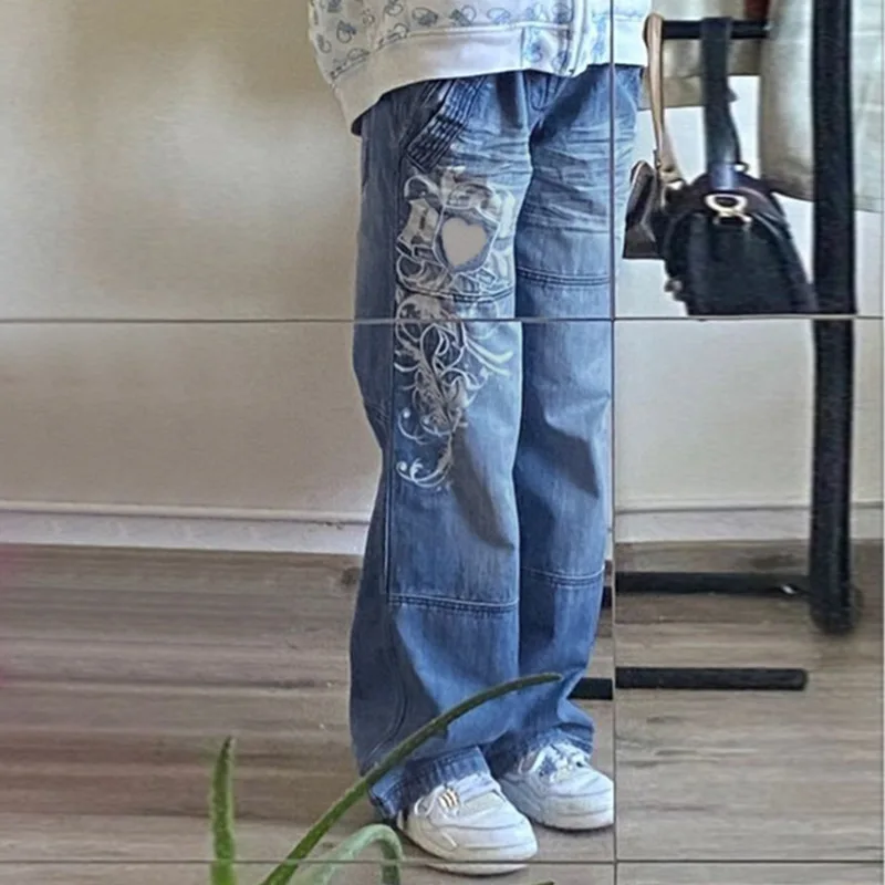 Street Gothic Jeans Women Y2K Print Autumn Low Waist Long Trousers Casual Denim Pants Simple Female Buttons Bottoms Wholesale
Street Gothic Jeans Women Y2K Print Autumn Low Waist Long Trousers Casual Denim Pants Simple Female Buttons Bottoms Wholesale