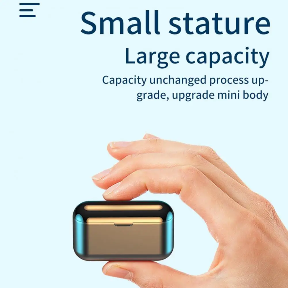 TWS Pro Earphone IPX7 Waterproof Incoming Call Answering 2000mAh Charging Box Wireless Bluetooth V5.0 9D Stereo In-ear Earbuds
TWS Pro Earphone IPX7 Waterproof Incoming Call Answering 2000mAh Charging Box Wireless Bluetooth V5.0 9D Stereo In-ear Earbuds