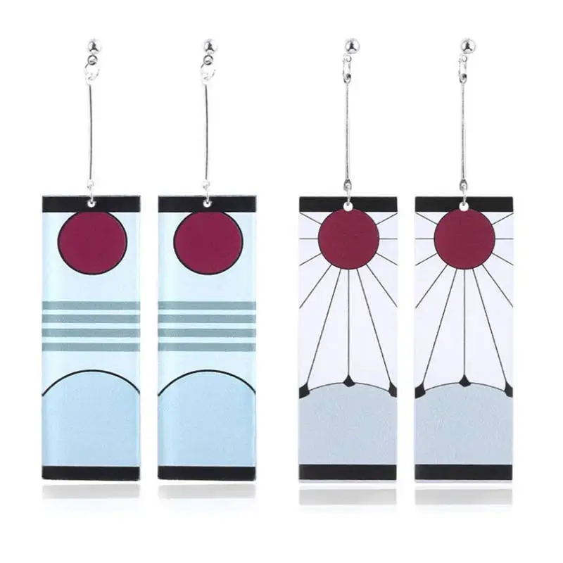 New Devil Assassin Kimetsu no Yaiba Acrylic Earrings Anime Two-dimensional Peripheral Earrings Tanjiro Earrings Men Women
New Devil Assassin Kimetsu no Yaiba Acrylic Earrings Anime Two-dimensional Peripheral Earrings Tanjiro Earrings Men Women