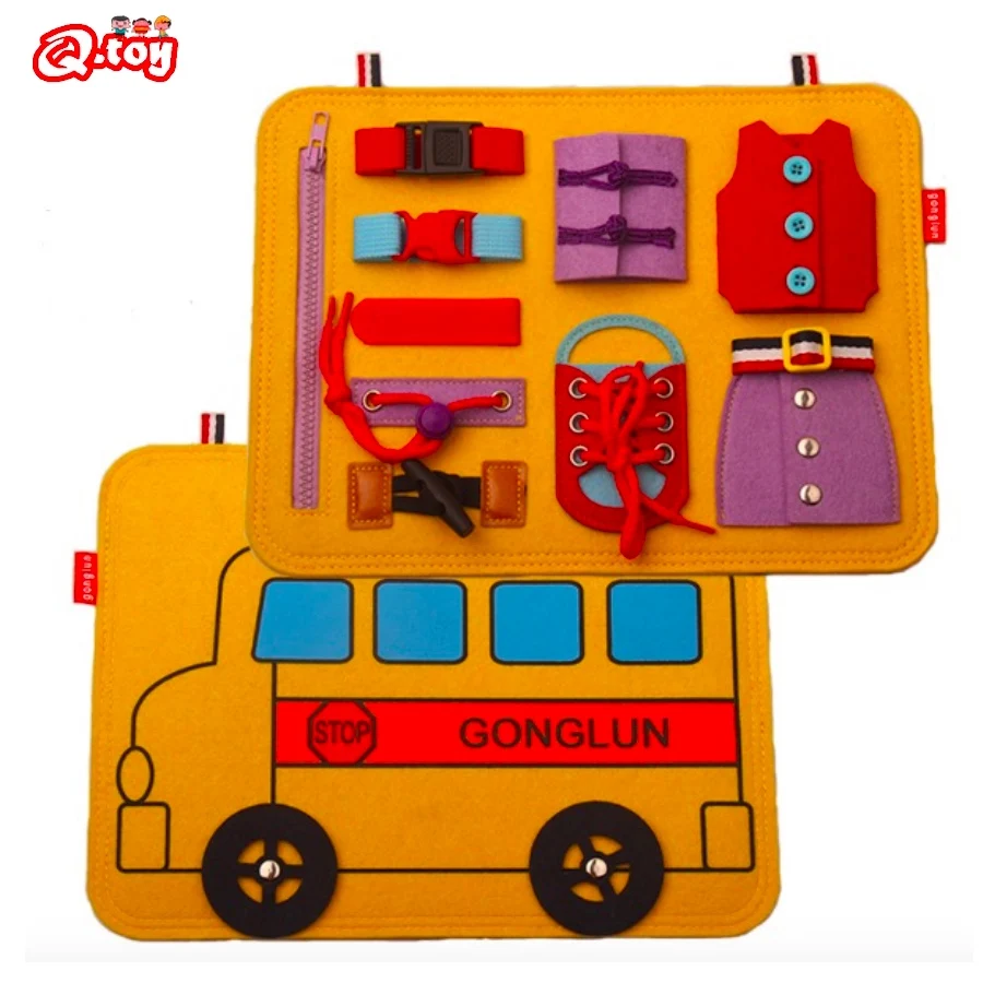 Baby gift busy board Montessori Toys Children Toddlers Learn To Button Dress Board Educational Puzzle Skills Toys Activity Board
Baby gift busy board Montessori Toys Children Toddlers Learn To Button Dress Board Educational Puzzle Skills Toys Activity Board