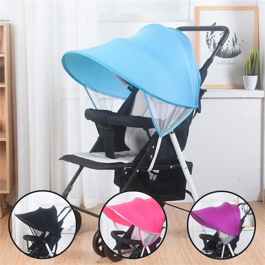 Newborn Convenient Practical Durable Stroller Pram Pushchair Windproof Sun Shield Visor Sunshade Canopy Cover
Newborn Convenient Practical Durable Stroller Pram Pushchair Windproof Sun Shield Visor Sunshade Canopy Cover