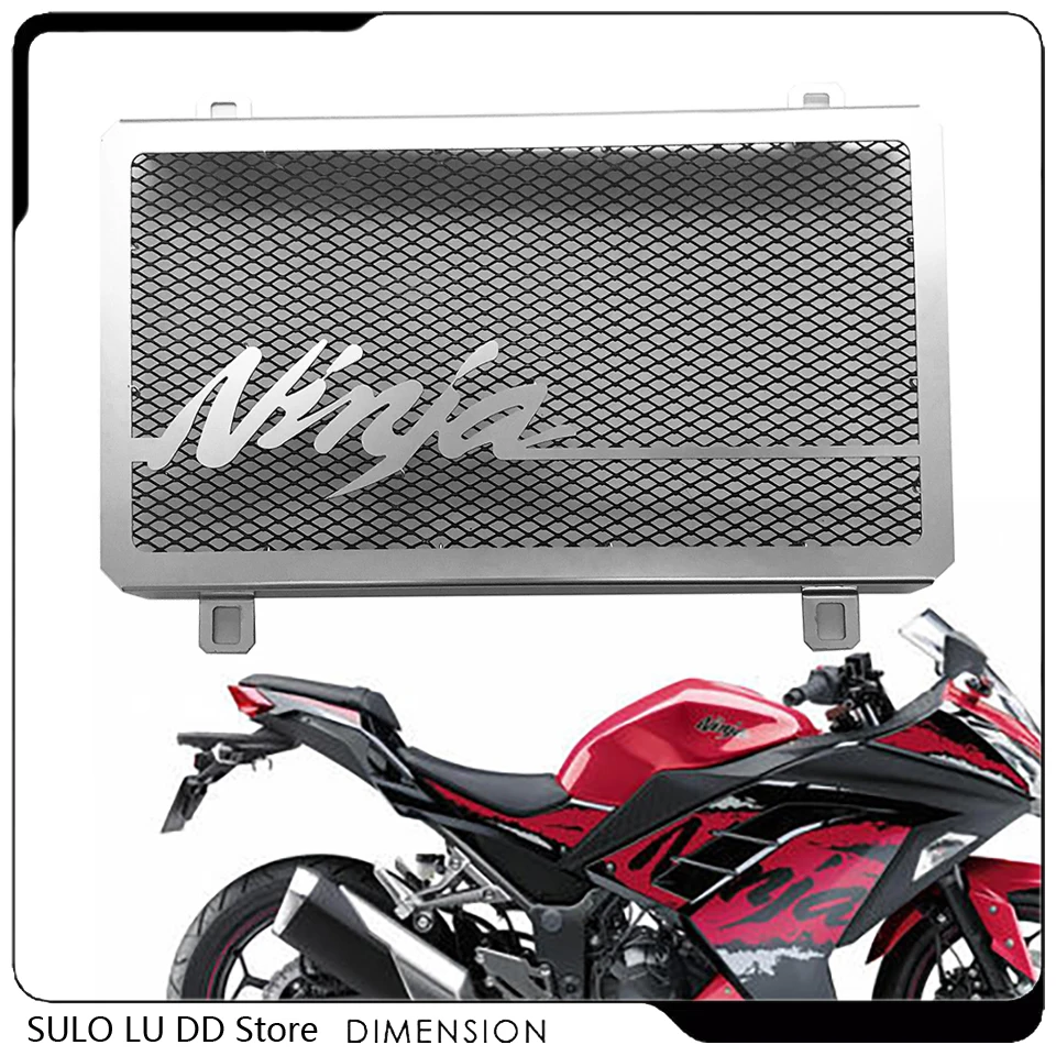 Для Kawasaki Ninja 250 Ninja300 250/300 Z250 Z300 Защита радиатора Мотоцикла защитная крышка для