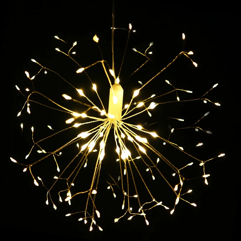 RC 150 LED String Lights Hanging Starburst Lamp DIY Firework Fairy Lights Christmas Garland Festival Decor Remote Twinkle Lights
RC 150 LED String Lights Hanging Starburst Lamp DIY Firework Fairy Lights Christmas Garland Festival Decor Remote Twinkle Lights