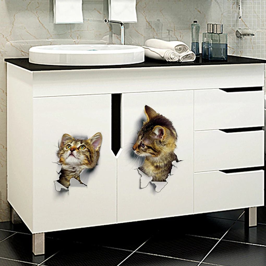 DIY 3D Removable Cat Toilet Stickers Kids Room Decor Nursery Decal Sticker Wallpaper Poster
DIY 3D Removable Cat Toilet Stickers Kids Room Decor Nursery Decal Sticker Wallpaper Poster