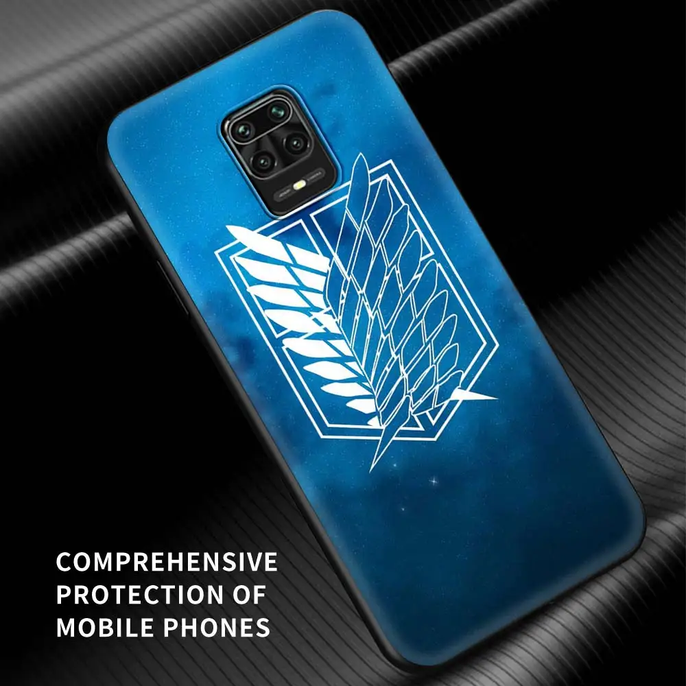Attack On Titan 4 Soft Case for Xiaomi Redmi 9 Power 9A 8A 7A 6A K30 9i Note 9S 9T 8 8T 7 Pro Black Silicon Phone Cover Shell
Attack On Titan 4 Soft Case for Xiaomi Redmi 9 Power 9A 8A 7A 6A K30 9i Note 9S 9T 8 8T 7 Pro Black Silicon Phone Cover Shell