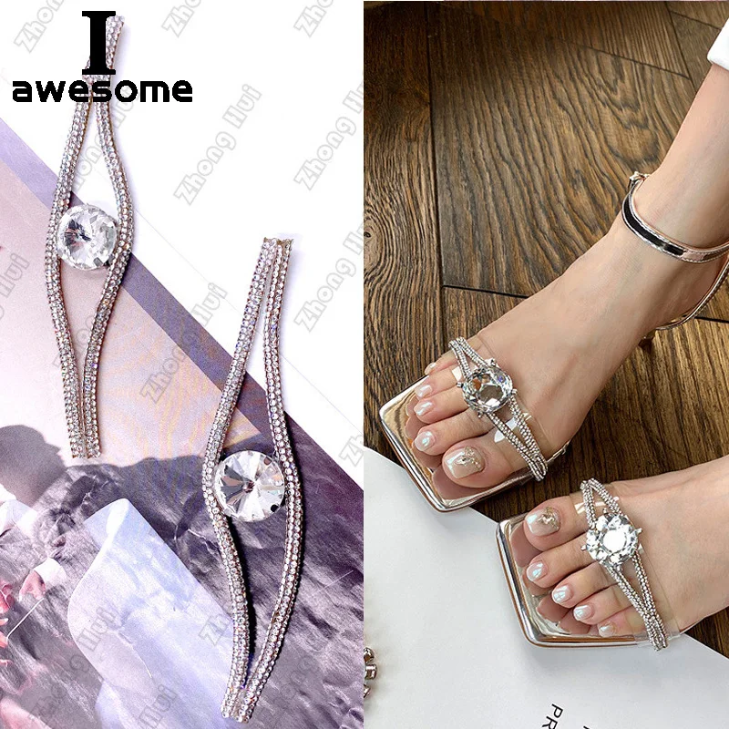 Shining Rhineston Bling Tape Eye Bridal Wedding Party Shoes Accessories For high Heels Flats Slipper sandals Shoe Decorations
Shining Rhineston Bling Tape Eye Bridal Wedding Party Shoes Accessories For high Heels Flats Slipper sandals Shoe Decorations