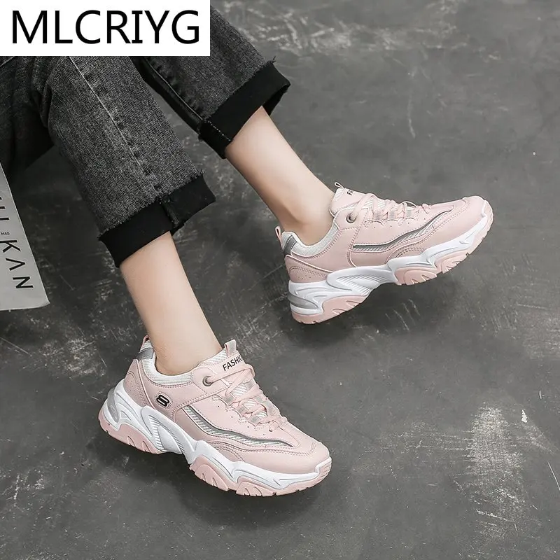 Spring Autumn Fashion Woman Lace-up Platform Sneaker Walking Comfortable 2021 New Mesh Breathable Woman Casual Vulcanized Shoes
Spring Autumn Fashion Woman Lace-up Platform Sneaker Walking Comfortable 2021 New Mesh Breathable Woman Casual Vulcanized Shoes