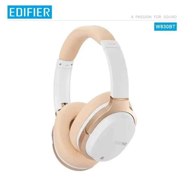 EDIFIER W830BT Bluetooth v4.1 Wireless headphone Bluetooth Headphones aptX codec NFC tech with 95 hours of playback -White
EDIFIER W830BT Bluetooth v4.1 Wireless headphone Bluetooth Headphones aptX codec NFC tech with 95 hours of playback -White
