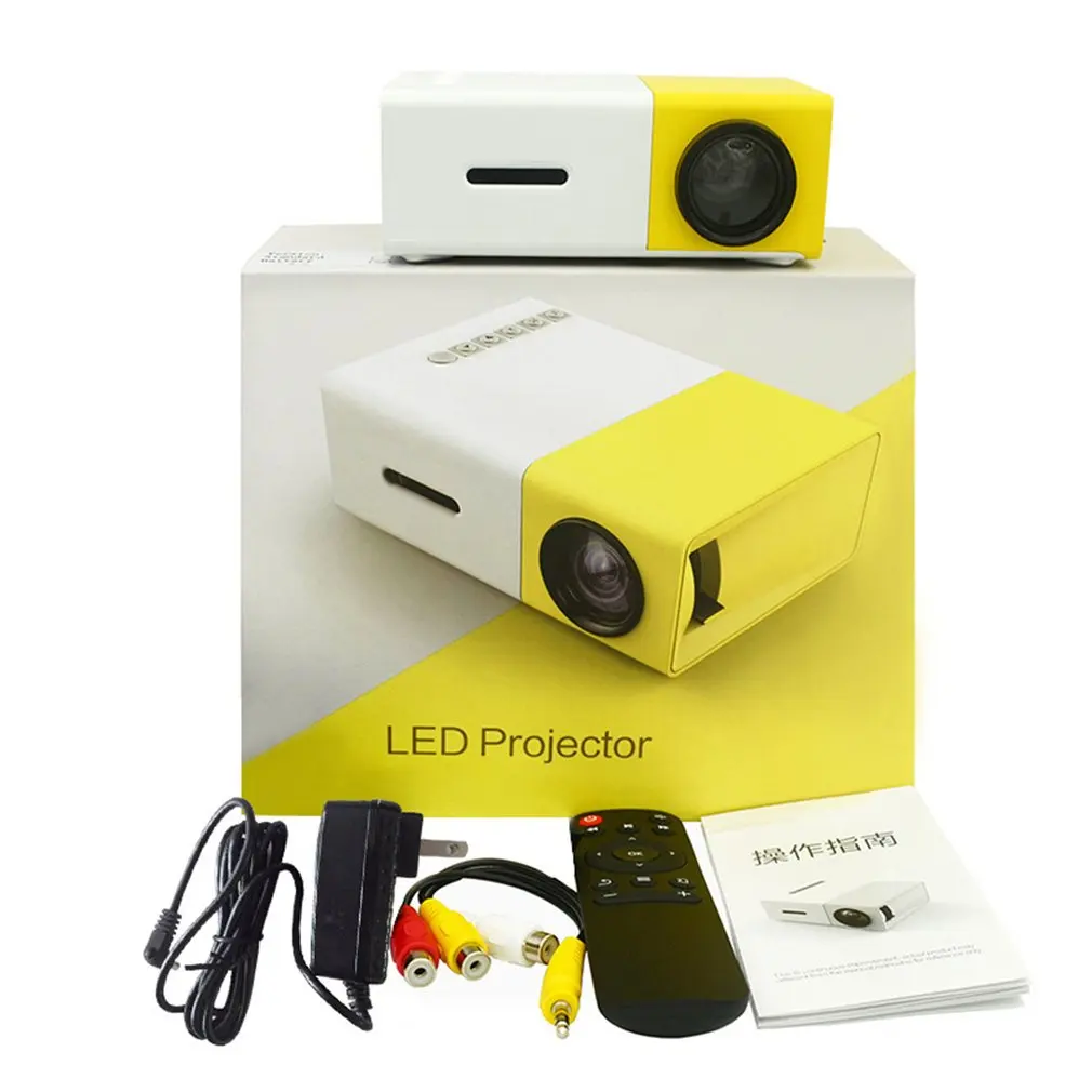 YG300 Home Theater LED Portable Projector Handheld Smart Multimedia Office High Definition 1080P Projector
YG300 Home Theater LED Portable Projector Handheld Smart Multimedia Office High Definition 1080P Projector
