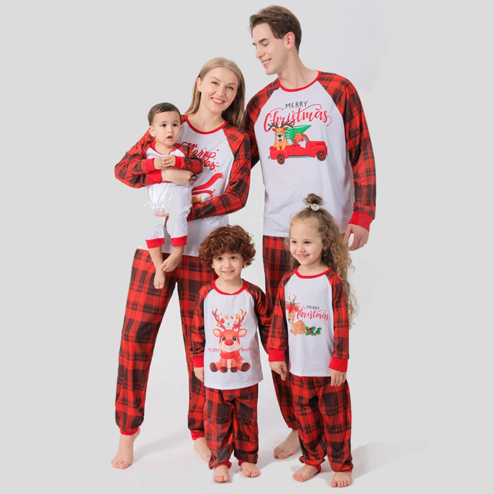 2021 New Family Matching Outfits Clothes Christmas Home Sleeping Suits Sleepwear For Women Girls Kid Parents-Child Baby Men
2021 New Family Matching Outfits Clothes Christmas Home Sleeping Suits Sleepwear For Women Girls Kid Parents-Child Baby Men