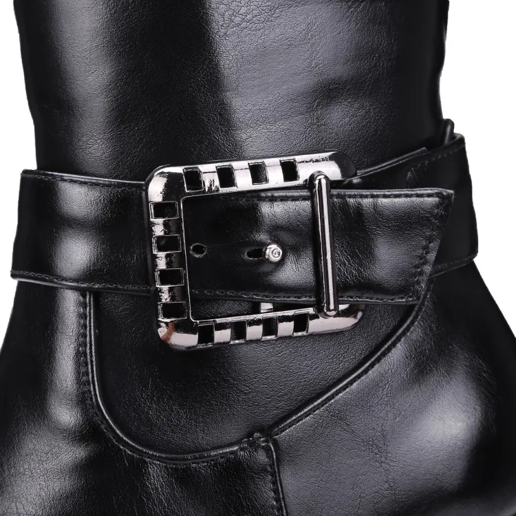 Fanyuan Boots Size 32-48 Knee High Boots For Women Side Zipper Buckle Thick Heels Shoes Sexy Pointed Toe Boots Women Footwear
Fanyuan Boots Size 32-48 Knee High Boots For Women Side Zipper Buckle Thick Heels Shoes Sexy Pointed Toe Boots Women Footwear