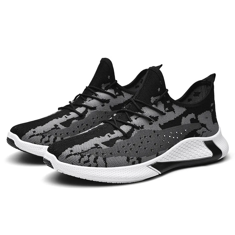 2020 Spring And Summer New Style MEN'S Shoes Fly Woven Punched Sheet Surface Athletic Shoes Sneakers
2020 Spring And Summer New Style MEN'S Shoes Fly Woven Punched Sheet Surface Athletic Shoes Sneakers