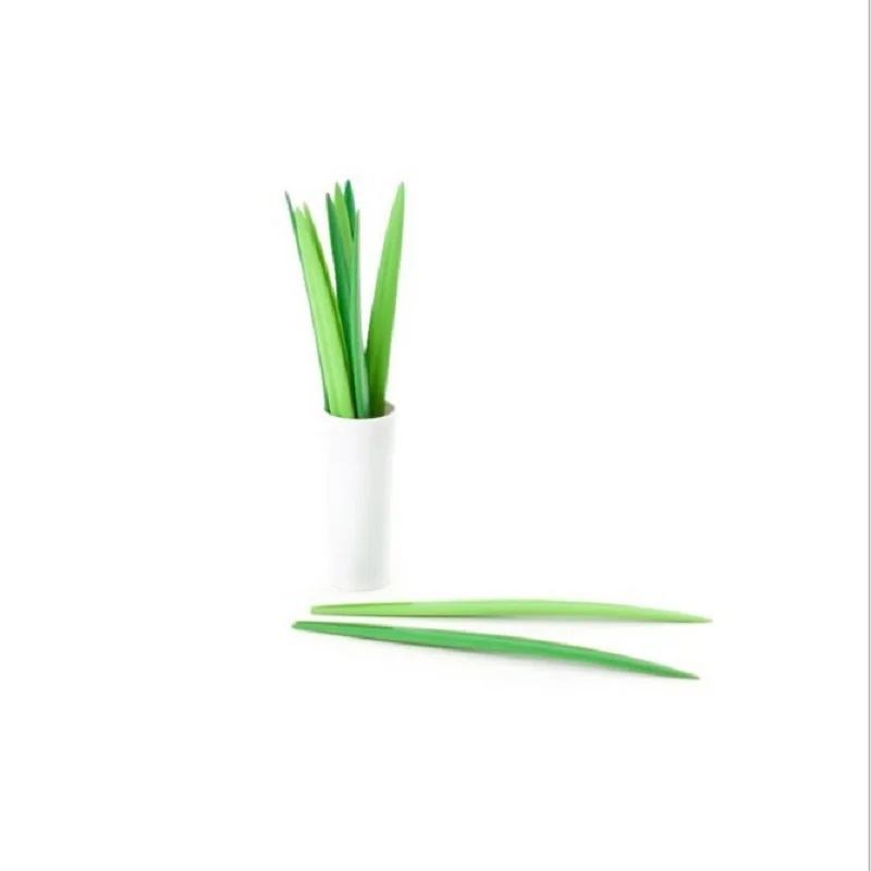 New 10 pcs Fruit fork Bamboo Leaf Green Fruit lotus Kitchen supplies Fruit diy Household Creative kitchen tools Fruit tools
New 10 pcs Fruit fork Bamboo Leaf Green Fruit lotus Kitchen supplies Fruit diy Household Creative kitchen tools Fruit tools