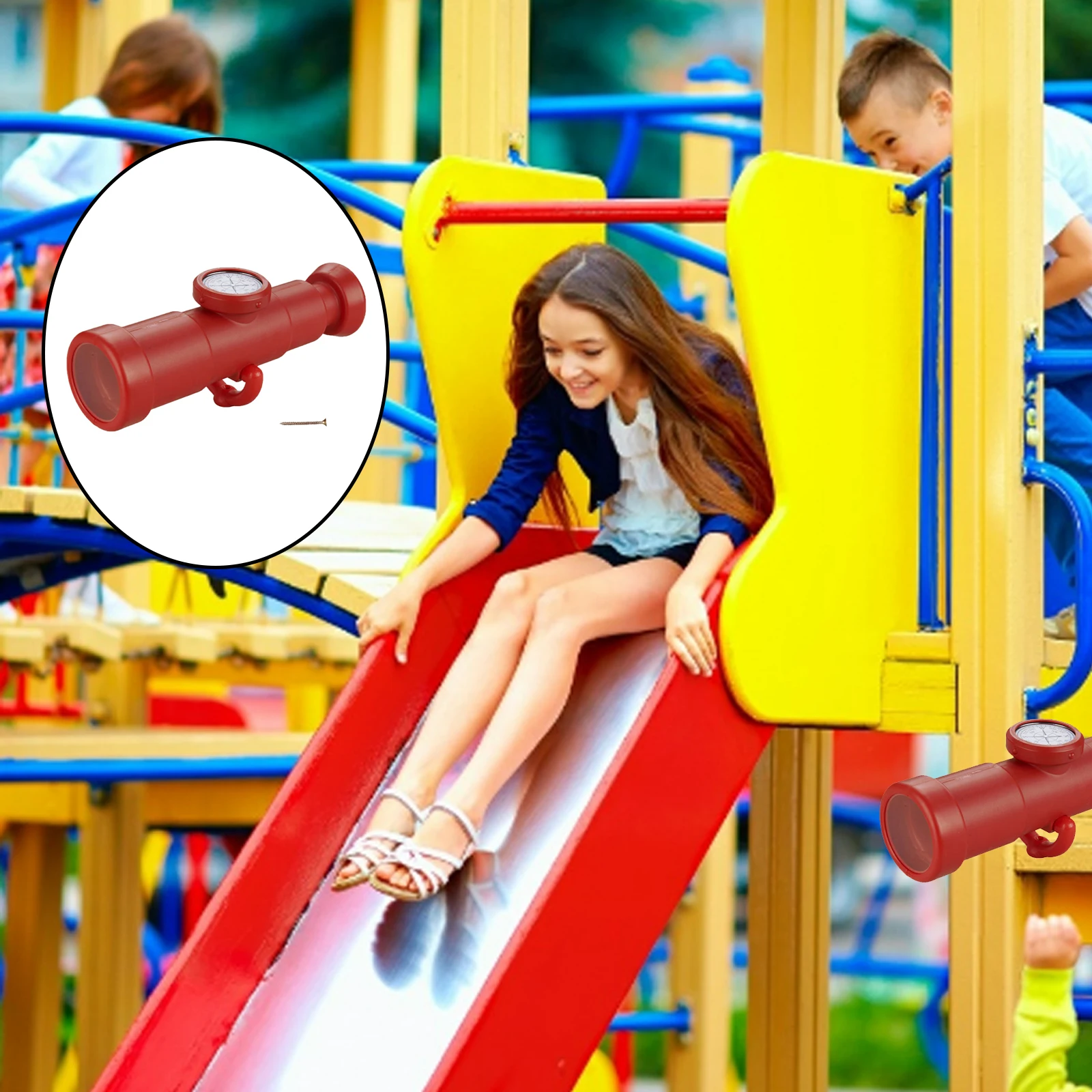 Monocular Telescope Toy Plastic Learning Toys with Compass Amusement Parks Accs Decoration Funny Game for Children
Monocular Telescope Toy Plastic Learning Toys with Compass Amusement Parks Accs Decoration Funny Game for Children