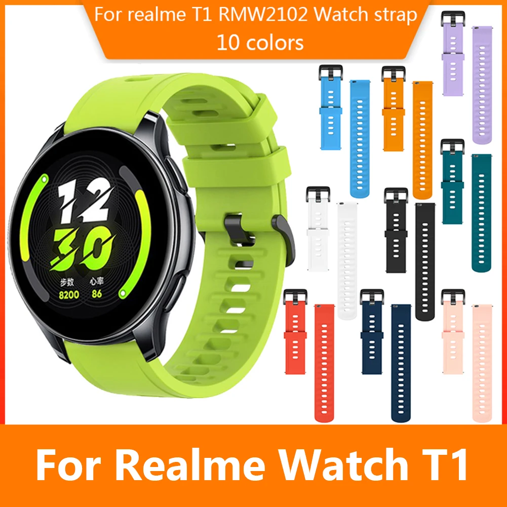 Ремешок силиконовый для смарт-часов Realme Watch T1, практичный Регулируемый сменный Браслет для наручных часов
Ремешок силиконовый для смарт-часов Realme Watch T1, практичный Регулируемый сменный Браслет для наручных часов
