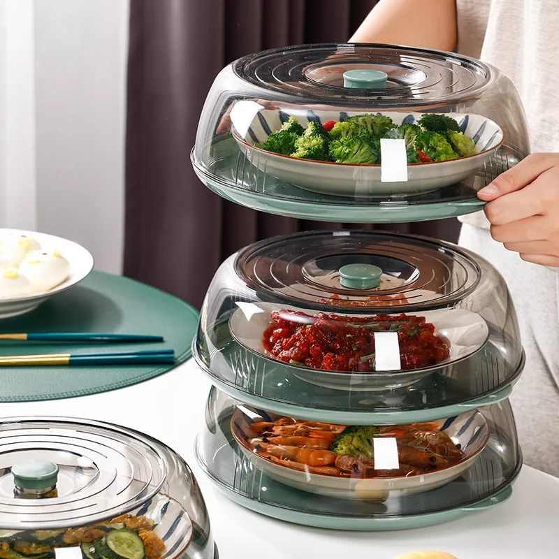 Kitchen Insulation Dish Cover Multifunction Dust Proof Leftovers Storage Box High Quality Dish Food Cover Fruits Vegetable Plate
Kitchen Insulation Dish Cover Multifunction Dust Proof Leftovers Storage Box High Quality Dish Food Cover Fruits Vegetable Plate