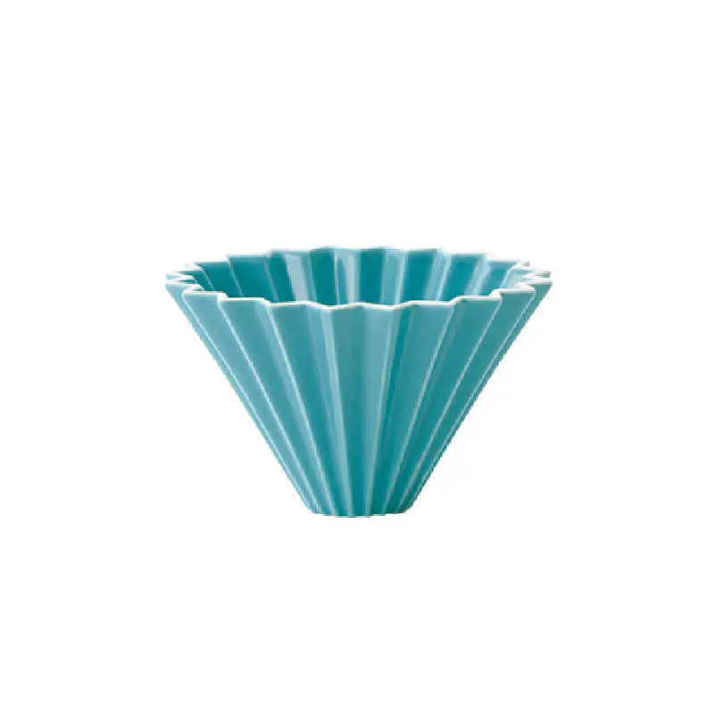 Origami Ceramic Coffee Dripper V60 Filter Cup 1-2 Cups / 2-4 Cups Coffee Maker Barista Tools Coffee Brew Filter Cup Handdrip
Origami Ceramic Coffee Dripper V60 Filter Cup 1-2 Cups / 2-4 Cups Coffee Maker Barista Tools Coffee Brew Filter Cup Handdrip