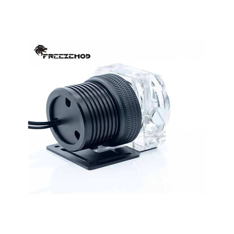 FREEZEMOD Water Cooling D5 Pump, PWM RGB AURA SYNC Metal Armor Set Magnetic Suspension Transparen For Water Cooling system
FREEZEMOD Water Cooling D5 Pump, PWM RGB AURA SYNC Metal Armor Set Magnetic Suspension Transparen For Water Cooling system