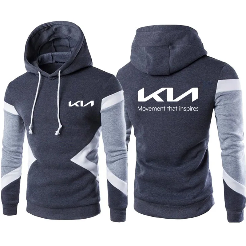 NEW Hot sale trend Stitching color Men hooded sweatshirt Kia car logo Men Harajuku Hoodie tops print Long sleeve hoodie
NEW Hot sale trend Stitching color Men hooded sweatshirt Kia car logo Men Harajuku Hoodie tops print Long sleeve hoodie