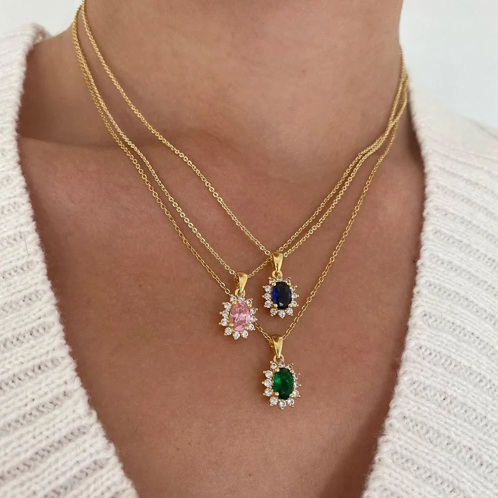 Cosysail Luxury Unique Sun Flower Crystal Zircon Pendant Necklace for Women Simple Clavicle Chain Necklace Party Jewelry 2021
Cosysail Luxury Unique Sun Flower Crystal Zircon Pendant Necklace for Women Simple Clavicle Chain Necklace Party Jewelry 2021