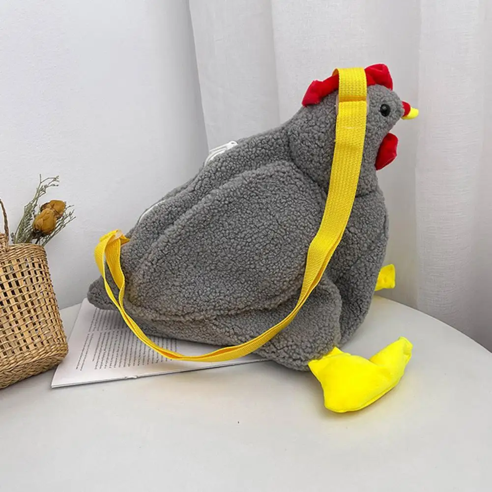 Shoulder Bag Cock Shape Adjustable Shoulder Strap Women Plush Wear-resistant All Match Crossbody Bag for Party
Shoulder Bag Cock Shape Adjustable Shoulder Strap Women Plush Wear-resistant All Match Crossbody Bag for Party