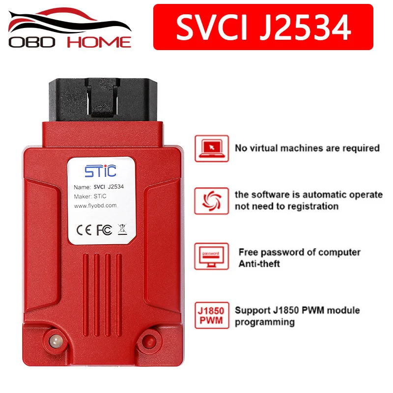 SVCI 2018 J2534 Diagnostic Tool for Mazda Support Online Module Programming Support Most of ELM327
SVCI 2018 J2534 Diagnostic Tool for Mazda Support Online Module Programming Support Most of ELM327