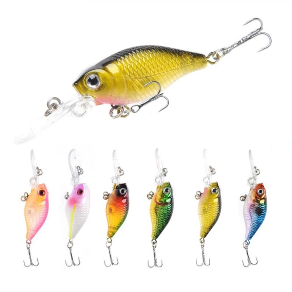 1pcs Floating Crankbait Fishing Lure Wobbler 6cm 4.3g Minnow Artificial plastic Hard Bait Bass Pike Fishing Tackle Pesca
1pcs Floating Crankbait Fishing Lure Wobbler 6cm 4.3g Minnow Artificial plastic Hard Bait Bass Pike Fishing Tackle Pesca