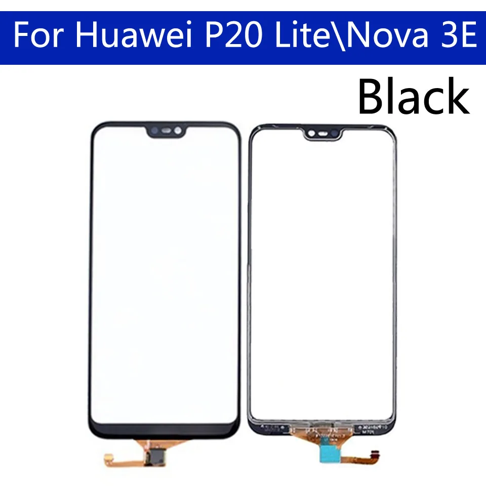 10 шт./партия сенсорный экран для Huawei P20 Lite ANE-L21 LX1 LX3 Сенсорная панель Датчик