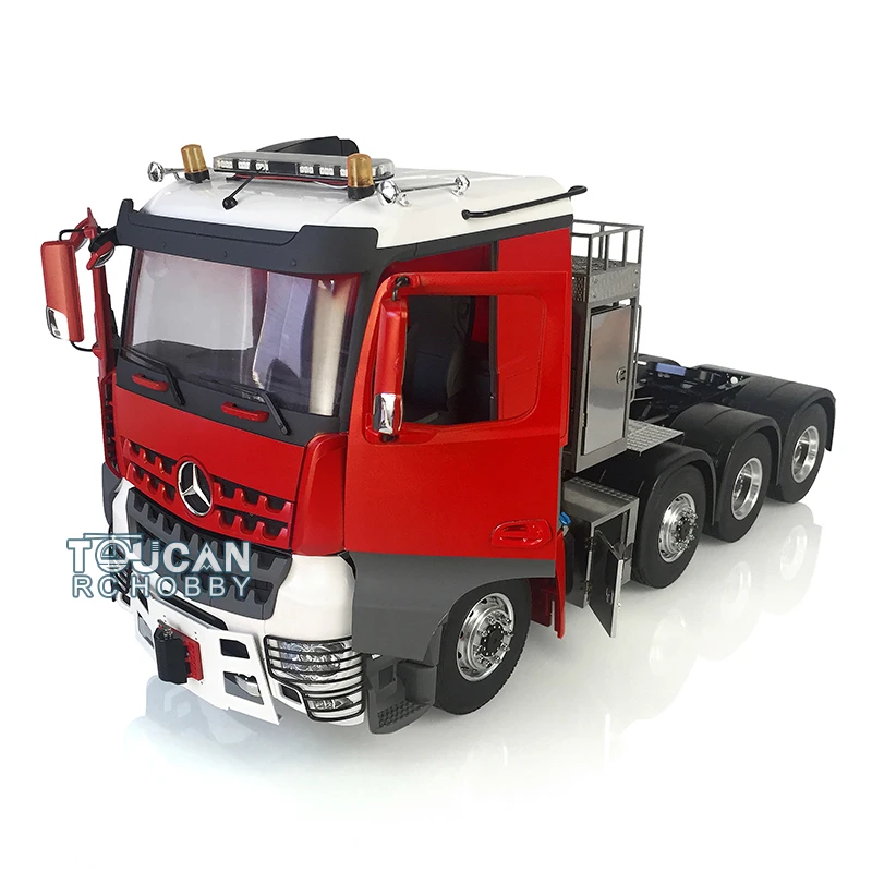 LESU 1/14 Металлическое шасси DIY живопись Bz RC 8x8 трактор грузовик модель