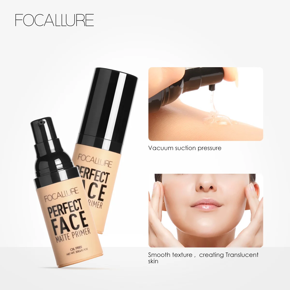 FOCALLURE матовая праймер для лица водостойкая косметика долговечная натуральная