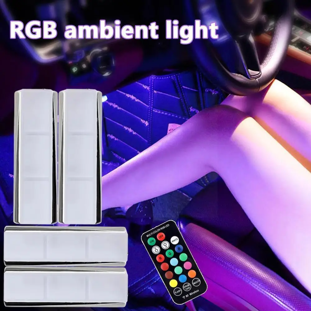 Car Interior Ambient Light Strip Charging Portable Decorative USB Control Remote Lamp Auto Atmosphere LED Music Wireless RG R1H3
Car Interior Ambient Light Strip Charging Portable Decorative USB Control Remote Lamp Auto Atmosphere LED Music Wireless RG R1H3