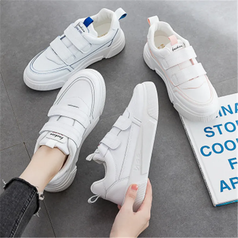 2020 new Velcro white shoes female Korean version of all-match casual shoes female students breathable running shoes women
2020 new Velcro white shoes female Korean version of all-match casual shoes female students breathable running shoes women