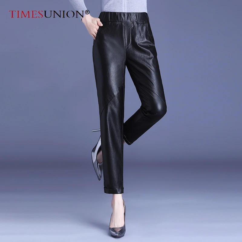 Pu Leather Haroun Female High Waist Pants Boyfriend For Women'S Clothing Panty 2021 Trouser Oversize
Pu Leather Haroun Female High Waist Pants Boyfriend For Women'S Clothing Panty 2021 Trouser Oversize