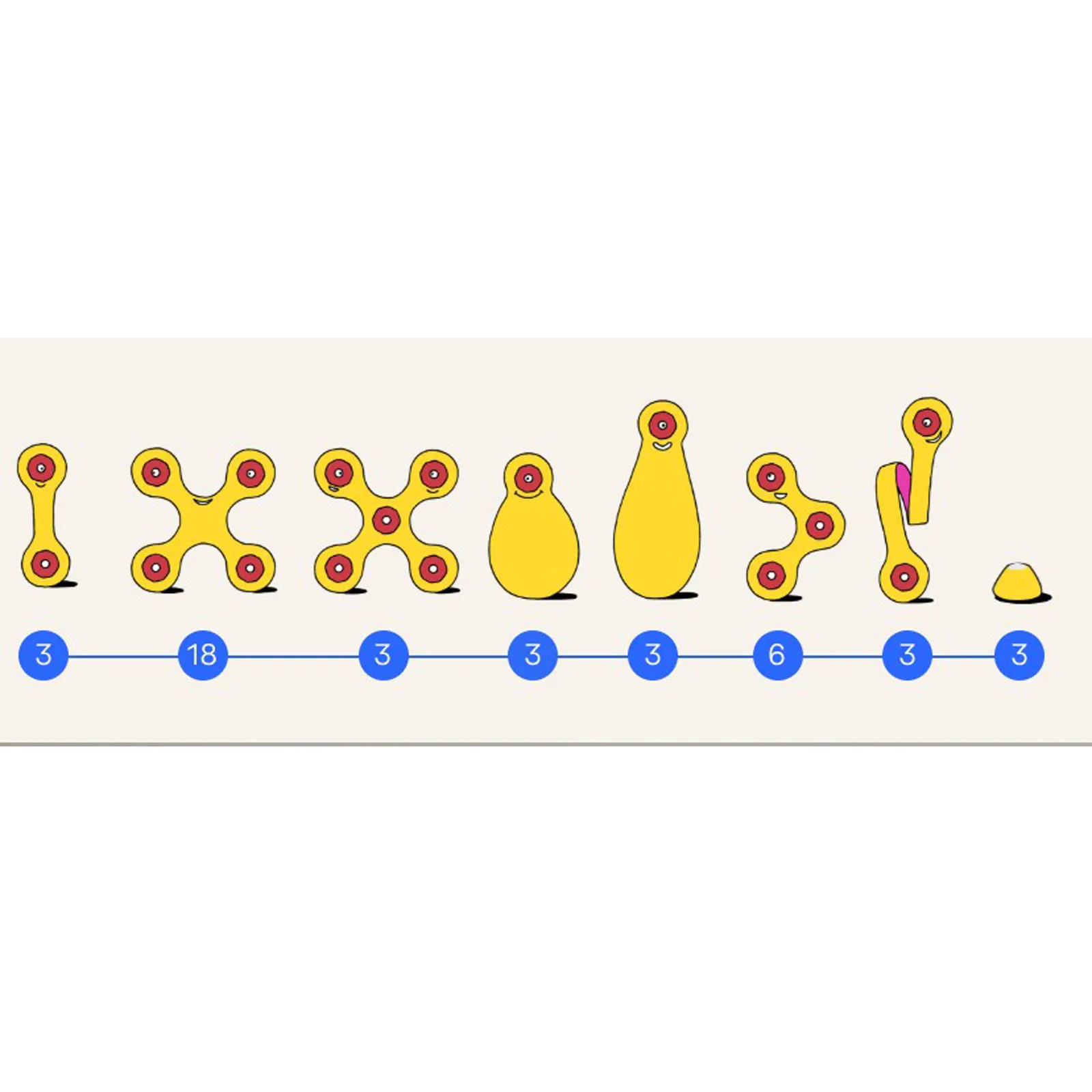 Magination Develop Intellectual Toys 42PCS DIY Modular Magnetic Building Set Magnetic Construction Game Magination Funny Toys
Magination Develop Intellectual Toys 42PCS DIY Modular Magnetic Building Set Magnetic Construction Game Magination Funny Toys