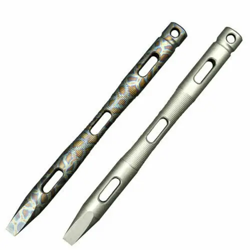 Титановая отвертка Crowbar Pry Bar, уличный инструмент для повседневного использования, брелок-подвеска
Титановая отвертка Crowbar Pry Bar, уличный инструмент для повседневного использования, брелок-подвеска