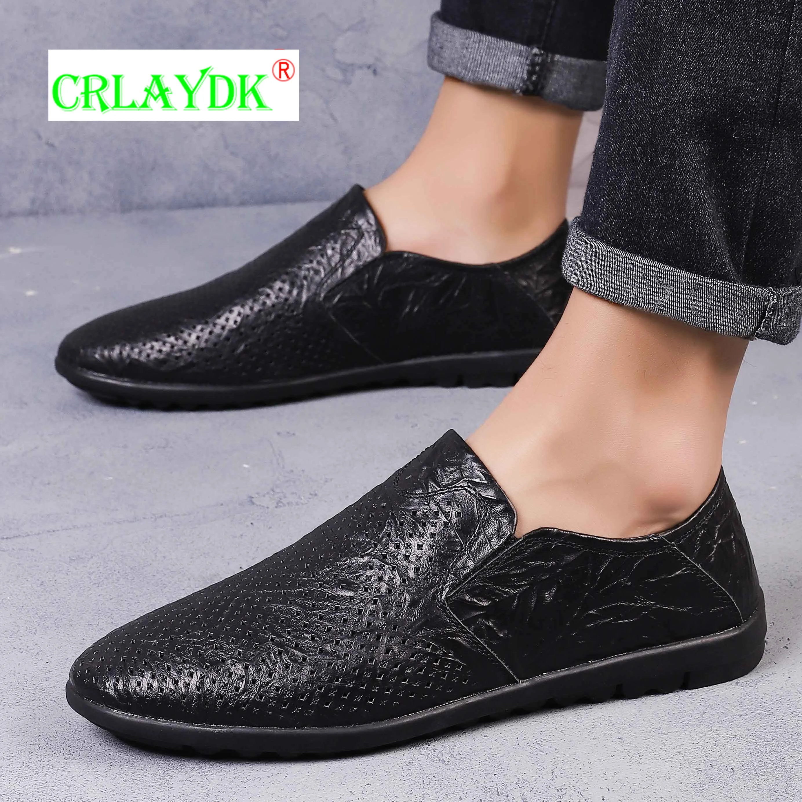 Мокасины CRLAYDK мужские из мягкой кожи, Повседневные слипоны, деловая обувь для офиса, прогулок, без застежки, для вождения
Мокасины CRLAYDK мужские из мягкой кожи, Повседневные слипоны, деловая обувь для офиса, прогулок, без застежки, для вождения