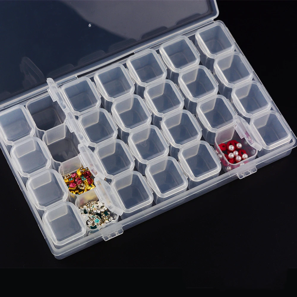 28/56/112 slot Diamond Painting Boxes Plastic Cases Storage Organizer Diamond Embroidery Accessories Tools containers Nail Art
28/56/112 slot Diamond Painting Boxes Plastic Cases Storage Organizer Diamond Embroidery Accessories Tools containers Nail Art