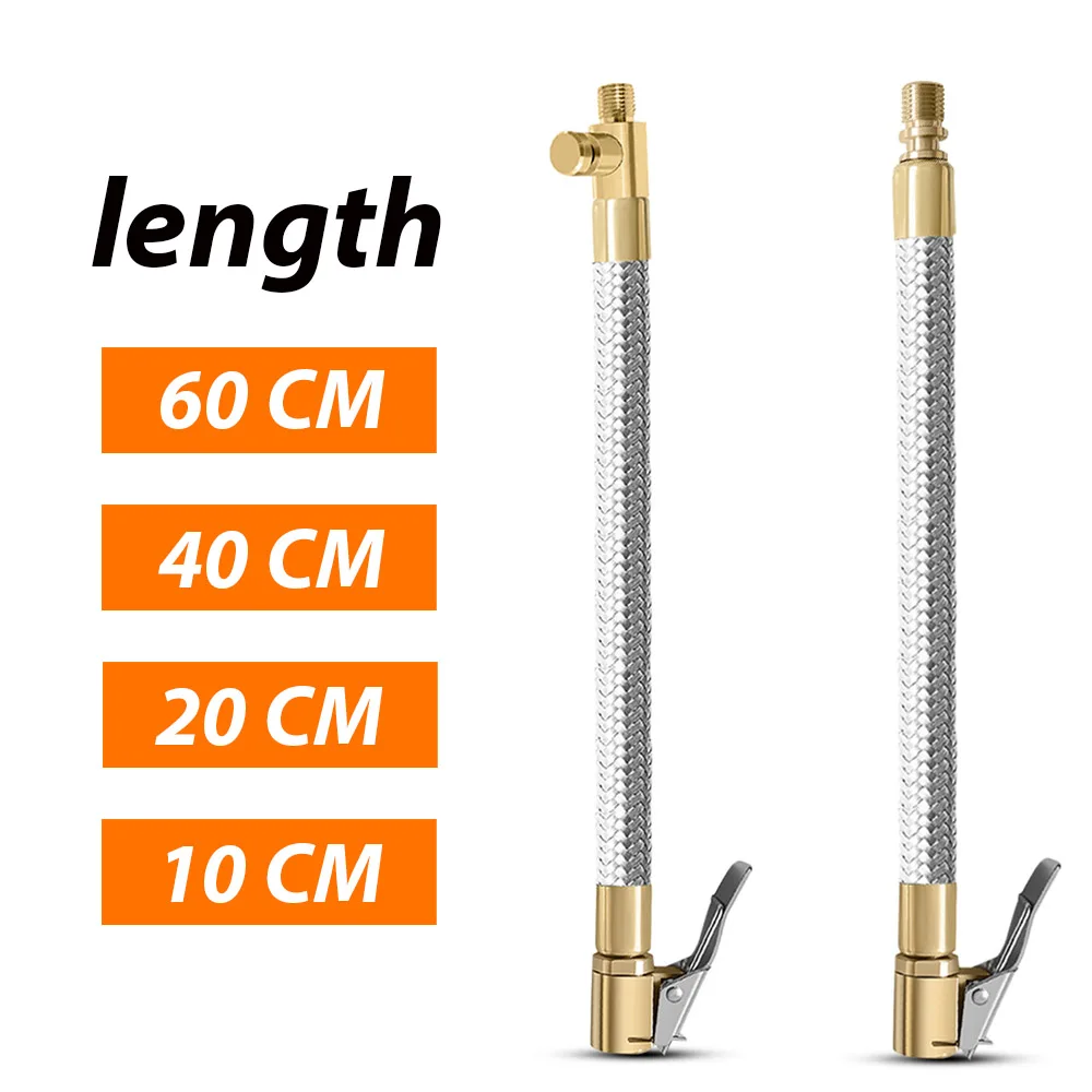 Car Motorcycle Bike Tire Air Inflator Hose Inflatable Tube Hose Inflator Tube Connection Quick Inflation Chuck Locking Air Chuck
Car Motorcycle Bike Tire Air Inflator Hose Inflatable Tube Hose Inflator Tube Connection Quick Inflation Chuck Locking Air Chuck