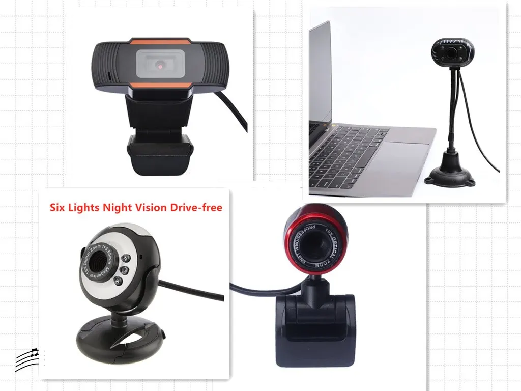 720p Webcam USB2.0 Computer Network Live Camera Network Camera Free Drive USB Cam Hd Camera With Mic Web Camera for Computer
720p Webcam USB2.0 Computer Network Live Camera Network Camera Free Drive USB Cam Hd Camera With Mic Web Camera for Computer