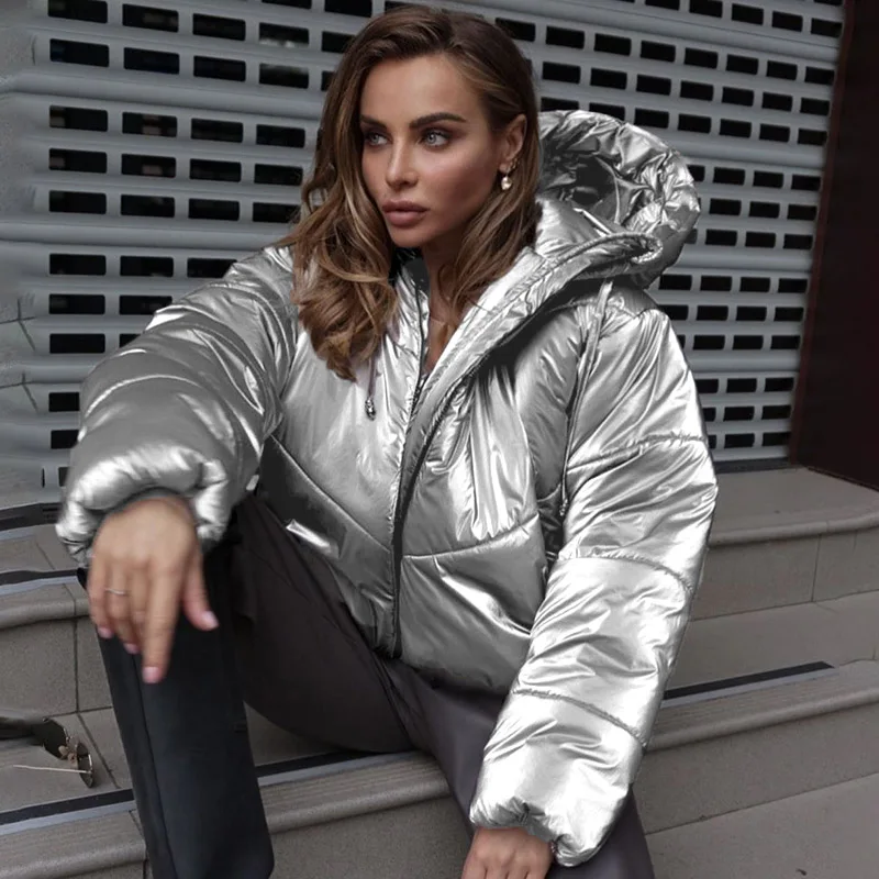 Women Jacket Streetwear Cotton Padded Coat Gothic Reflective Long Sleeve Hooded Overcoat Harajuku Thick Warm Winter Women Tops
Women Jacket Streetwear Cotton Padded Coat Gothic Reflective Long Sleeve Hooded Overcoat Harajuku Thick Warm Winter Women Tops