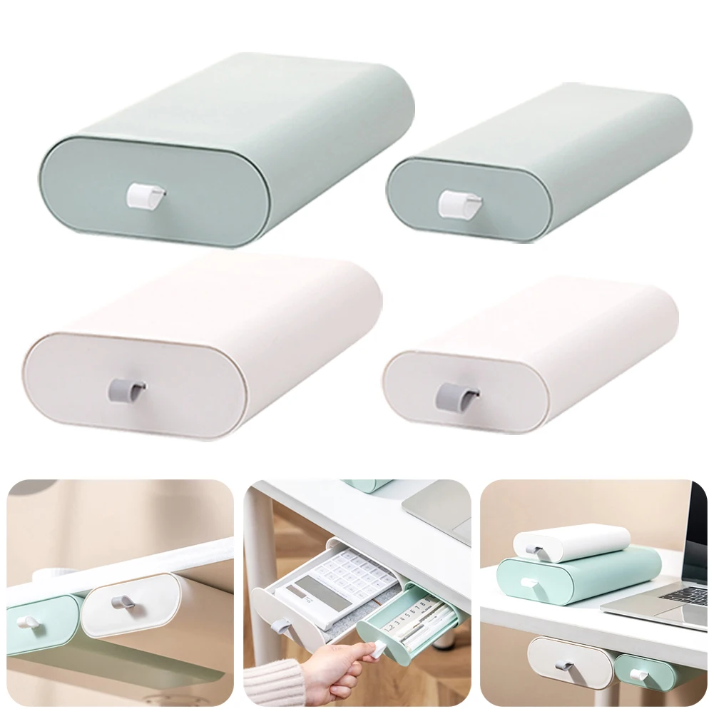 1PC Under Desk Drawer Adhesive Storage Box For Office Pen Holder Hidden Sorting Box Kitchen Knife Fork Storage Tray Organizer
1PC Under Desk Drawer Adhesive Storage Box For Office Pen Holder Hidden Sorting Box Kitchen Knife Fork Storage Tray Organizer