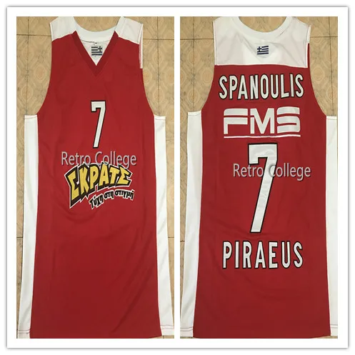 7 Vassilis Spanoulis Piraeus red Basketball Jersey Mens Stitched Custom Any Number Name
7 Vassilis Spanoulis Piraeus red Basketball Jersey Mens Stitched Custom Any Number Name