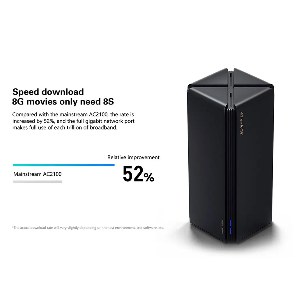 Newest Xiaomi Router AX1800 Wifi 6 Gigabit 2.4G 5GHz 5-Core Dual-Band Router High Gain 2 Antennas Wider Mi Router AX18005G
Newest Xiaomi Router AX1800 Wifi 6 Gigabit 2.4G 5GHz 5-Core Dual-Band Router High Gain 2 Antennas Wider Mi Router AX18005G