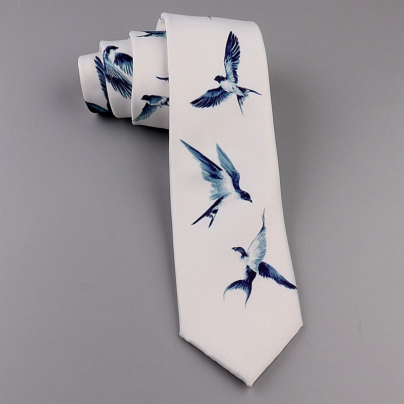 Free Shipping New Male men's Original design casual art swallow bird printed tie female students personality necktie 7cm ties
Free Shipping New Male men's Original design casual art swallow bird printed tie female students personality necktie 7cm ties