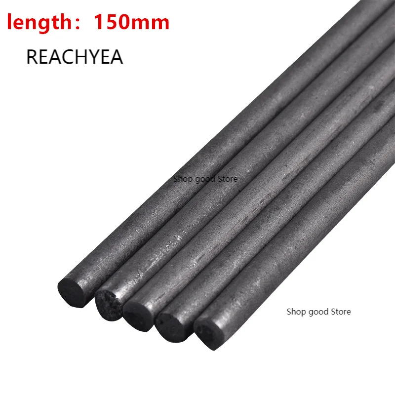 5pcs/lot 99.99% Carbon Rods 3-18mm x 150mm Graphite bar Graphite Electrode Cylinder Corrosion resistance Conductive teaching
5pcs/lot 99.99% Carbon Rods 3-18mm x 150mm Graphite bar Graphite Electrode Cylinder Corrosion resistance Conductive teaching
